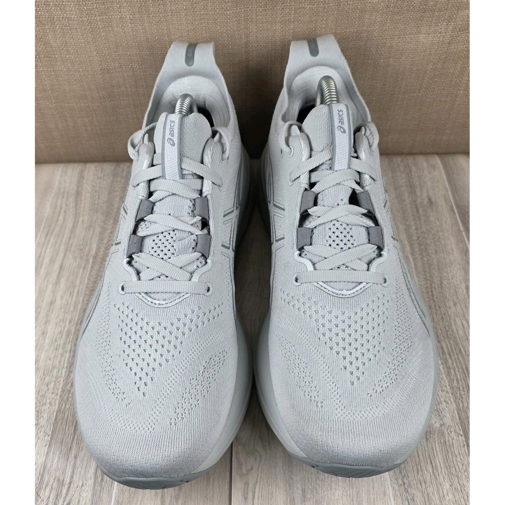 Asics Gel-Nimbus 26 Running Shoes Sneakers Mens 9.5 Concrete Seal Grey 1011B993